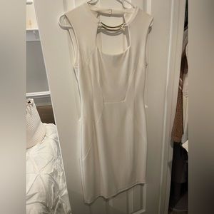 Beautiful like new BCBG MaxAzria white mini dress! Size 4!